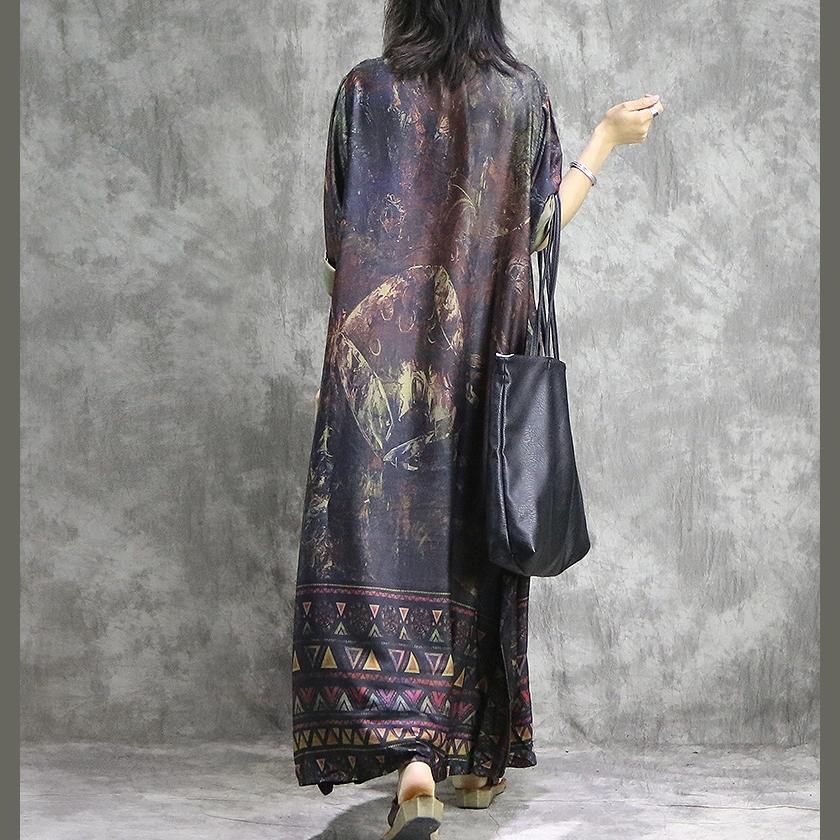 Beautiful with wide leg pants Silk clothes Women stylish Shirts red prints tunic Dress summer two pieces