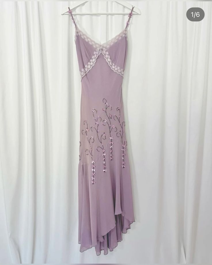 Classy A-Line Spaghetti Straps Lilac Floral Chiffon Short Homecoming Dress 20th Birthday Outfits - FashionDia