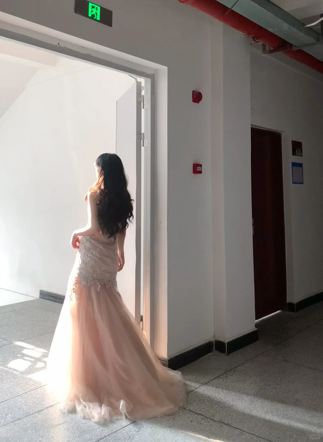 Elegant Mermaid Strapless Tulle Lace Without Sleeves Long Prom Dress, Evening Dress - View 4 | FashionDia