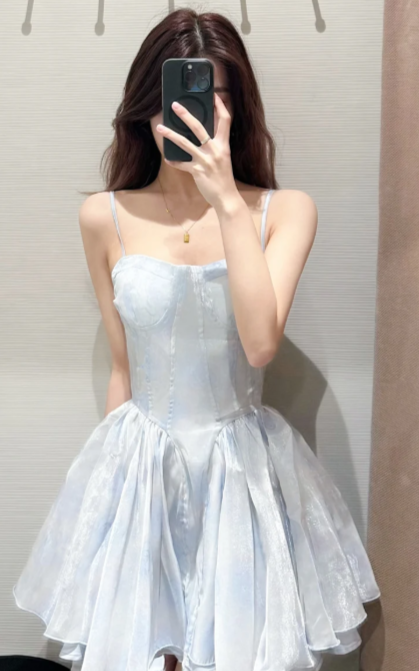 2026 New Elegant and Sweet Princess Dress, Summer Short Dress - FashionDia