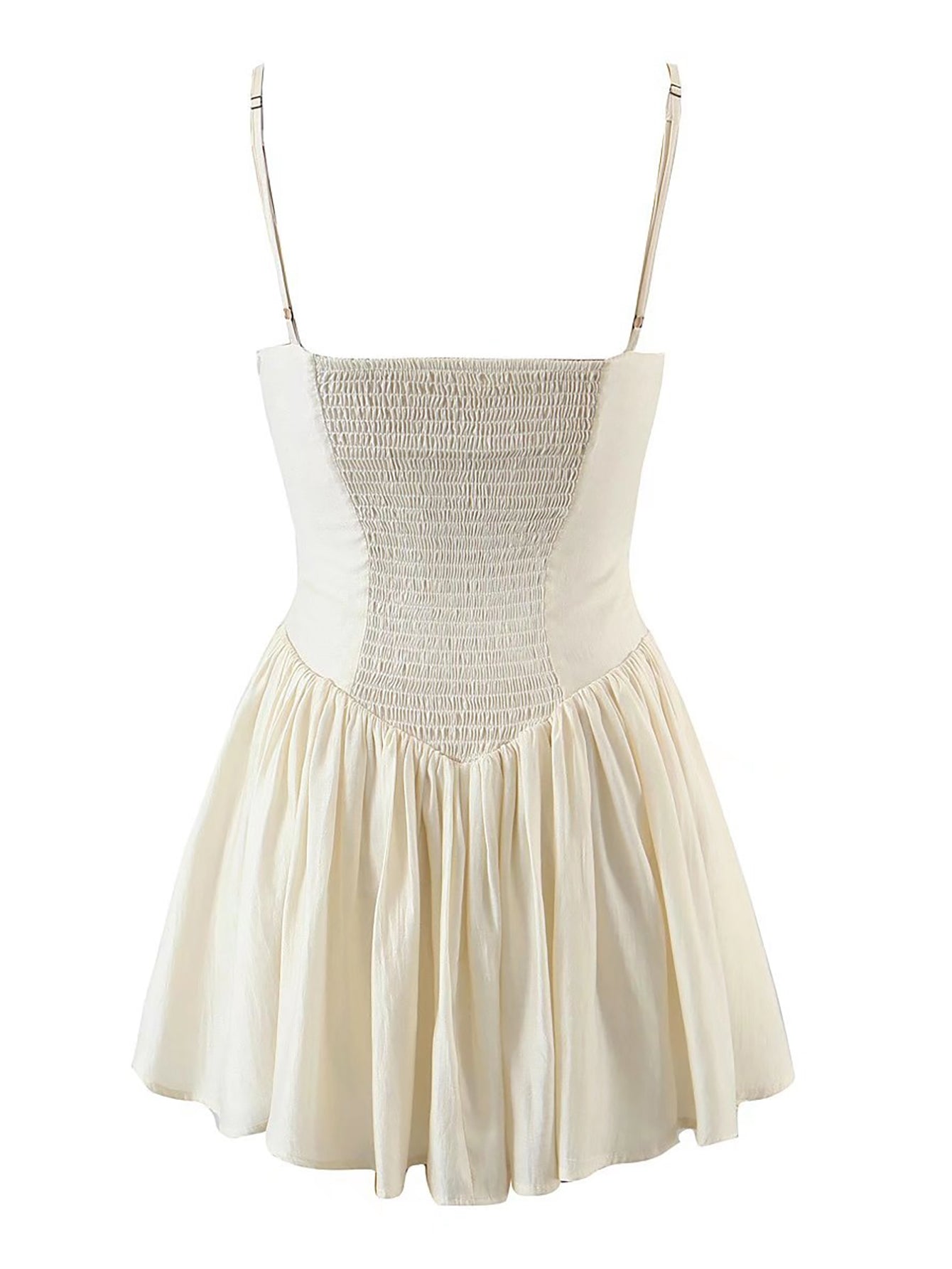 White A Line Short Mini Sexy Graduation Party Dress - Fashionpara
