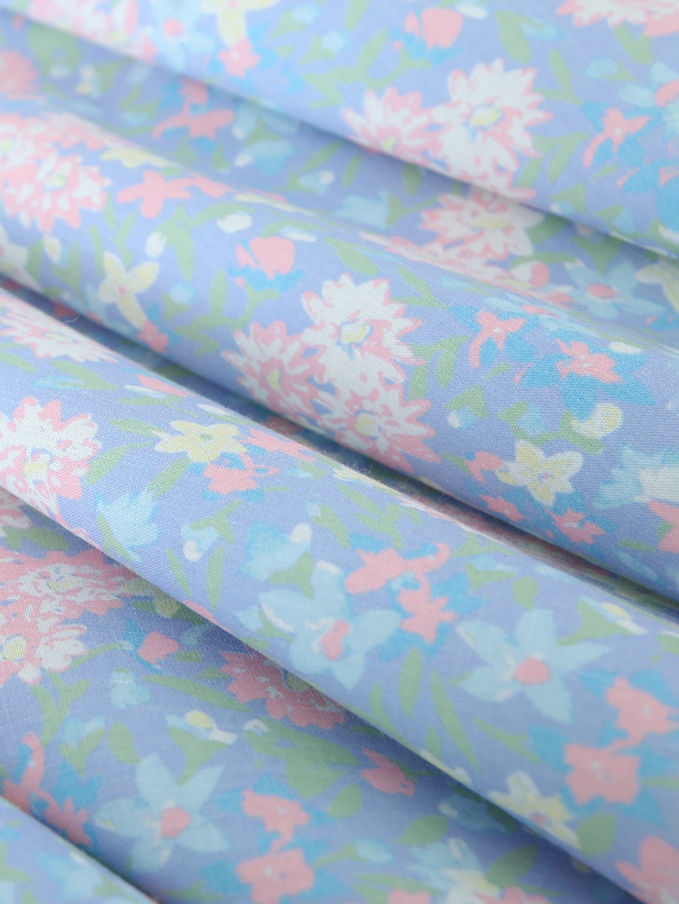 Short Puff Sleeves Cute Blue Aquare Collar Short Graduation Party Dress - Fashionpara