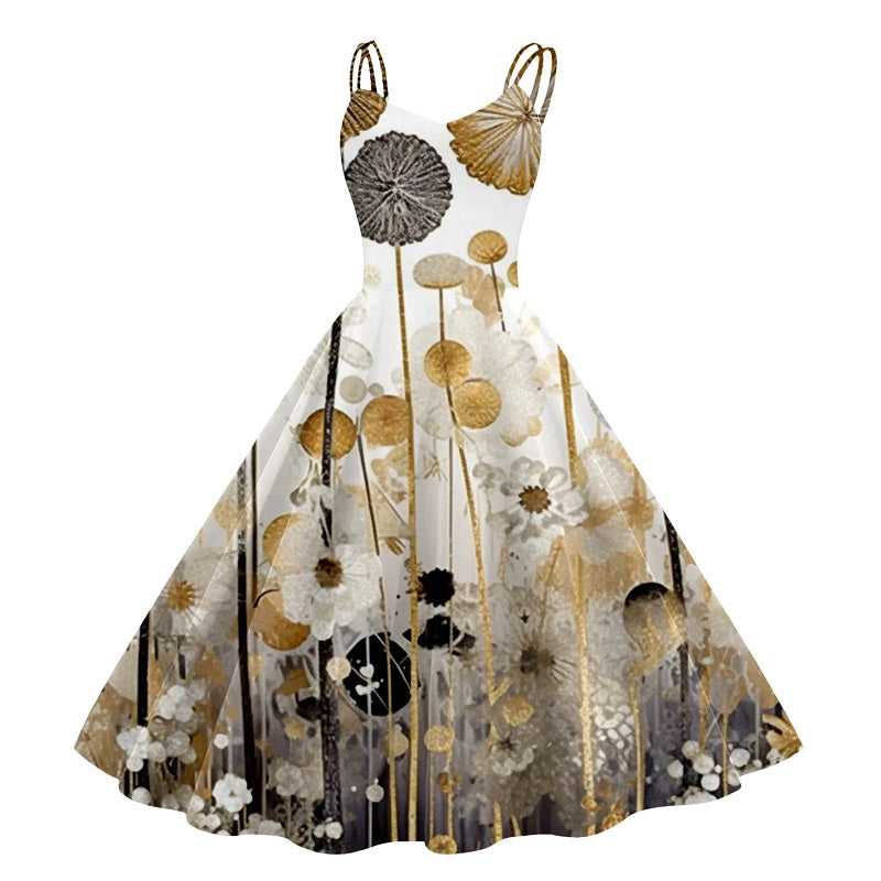 Carmen Timeless Retro Cocktail Dress in a Line Boutique Collection