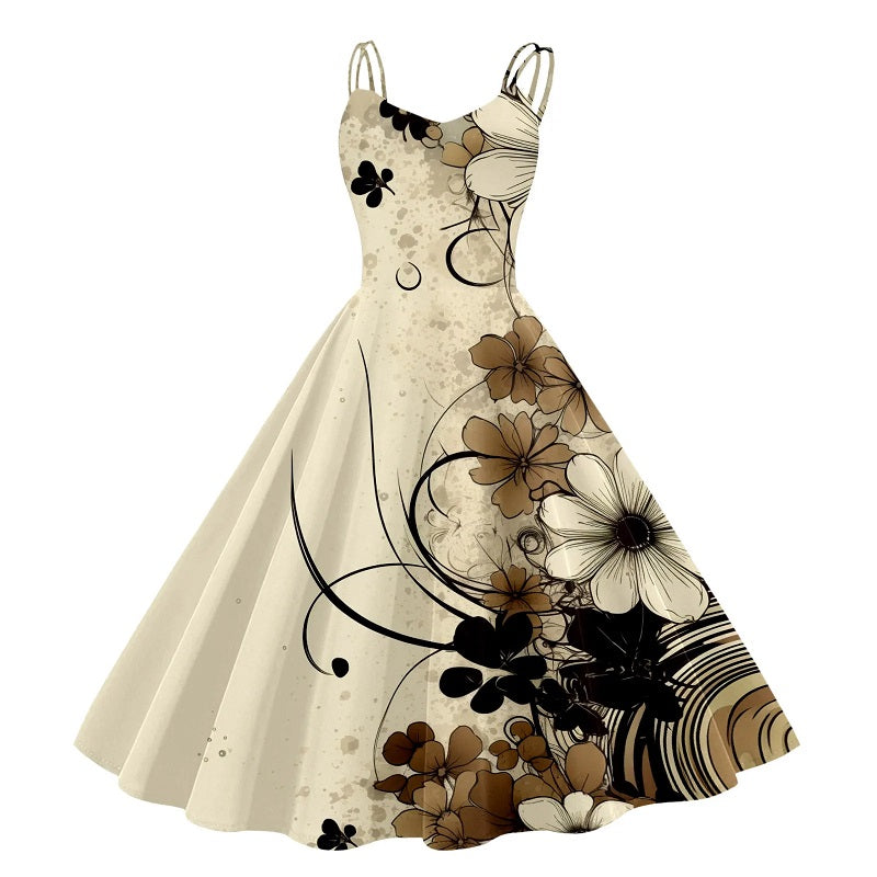 Carmen Timeless Retro Cocktail Dress in a Line Boutique Collection