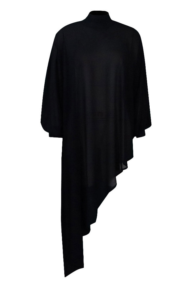 Chic Asymmetrical Yellow Long Sleeve Dress - Fashionpara