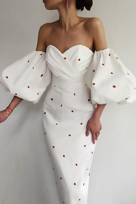 Chic Black Off Shoulder Party Dress - Fashionpara