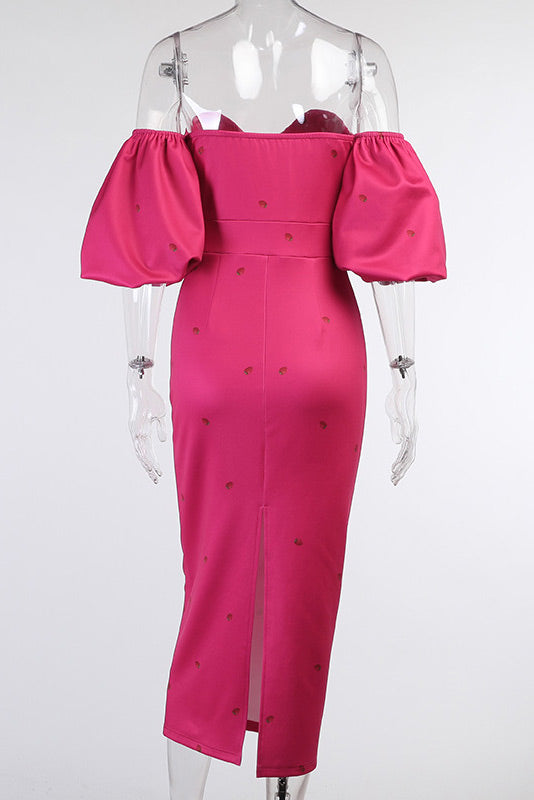 Chic Black Off Shoulder Party Dress - Fashionpara