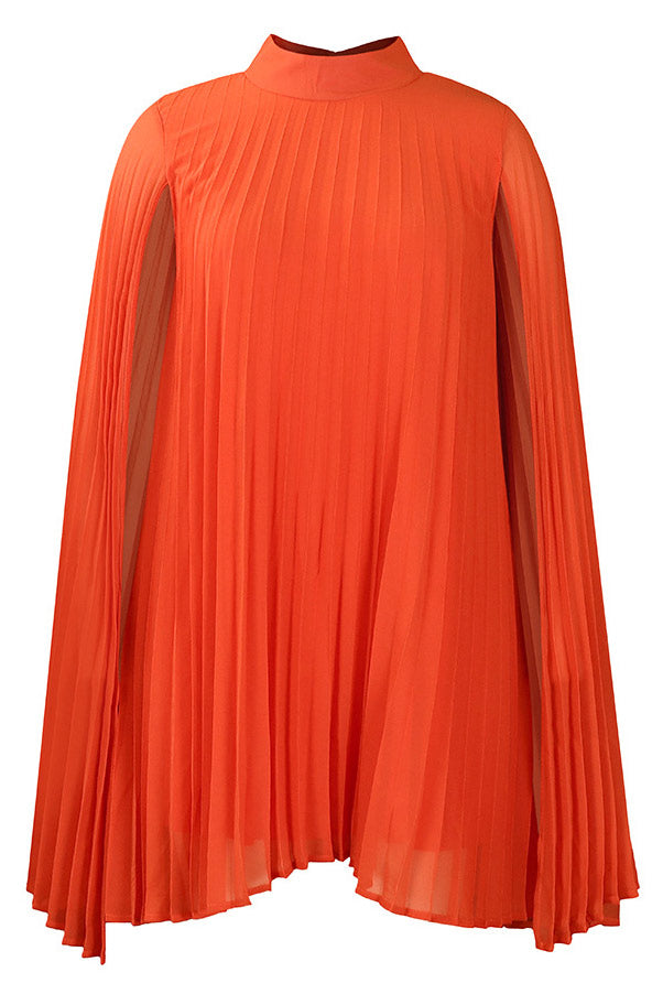 Chic Yellow Chiffon Mini Party Dress - Fashionpara