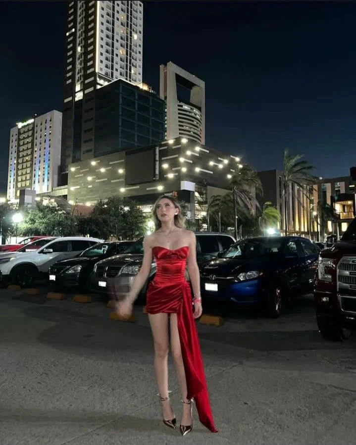 Vintage Sweetheart Red Tight Homecoming Dress Red Party Dress Y4597 by simplepromdress