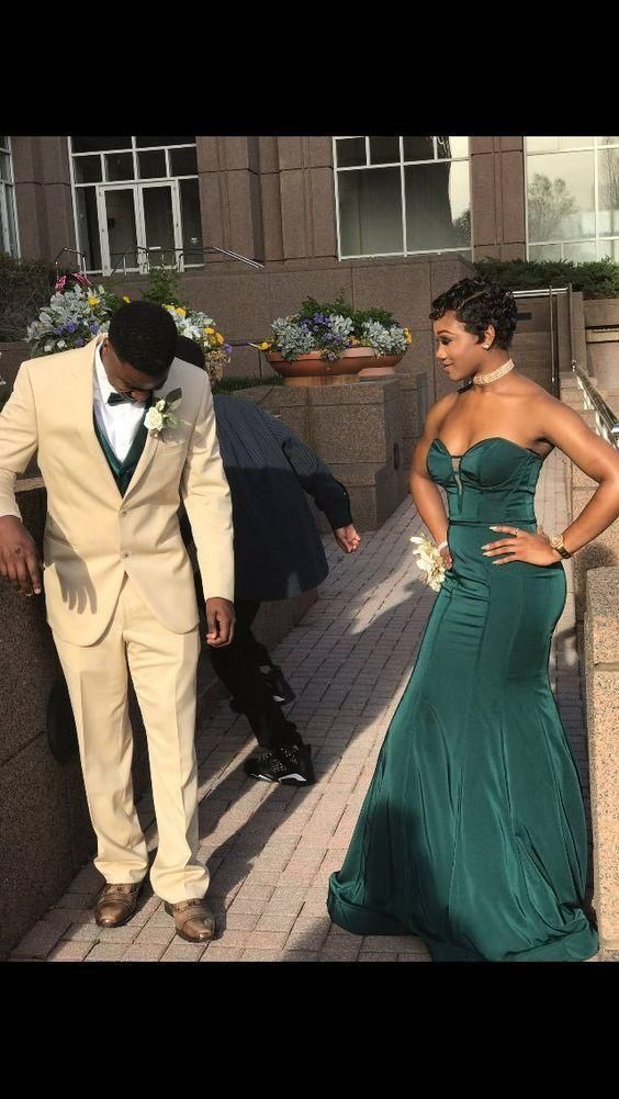 Sexy Mermaid Green Long Prom/Evening Dresses