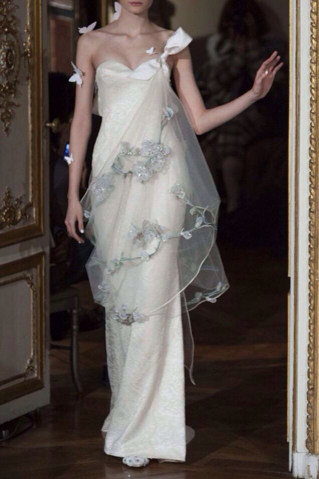 Elegant White Satin Lace Appliques Prom Dress,Formal Party Evening Dress