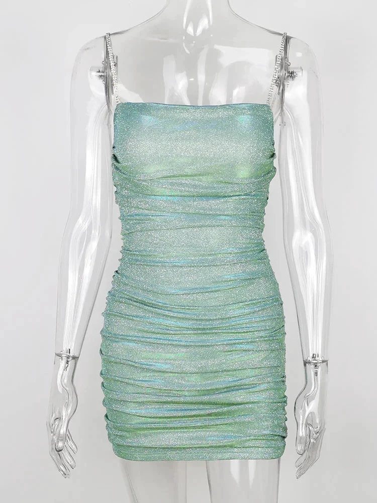 Sexy Shiny Dress Short Homecoming Dress (ZD12371)