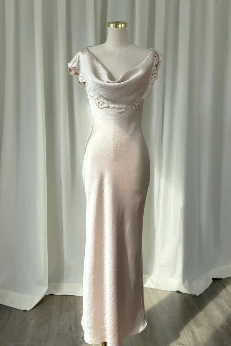 Elegant Mermaid Off the Shoulder Ivory Long Prom Dress with Ruffles