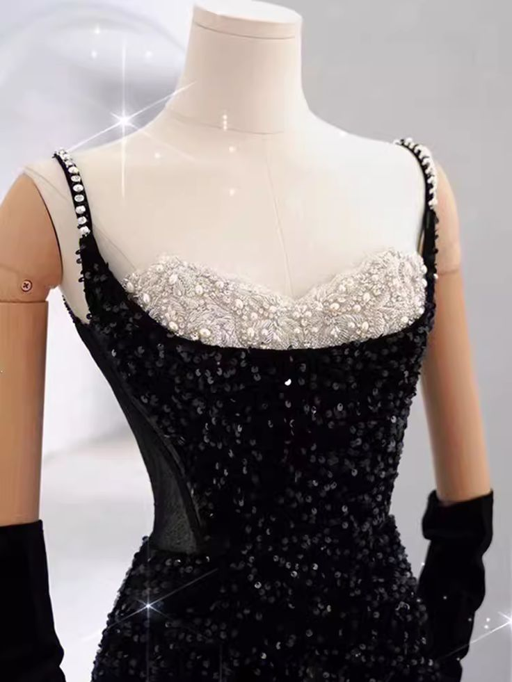 Mermaid Long Prom Dress New Arrival Sexy Slit Evening Dress Y6660 - View 4 | VelvetHem