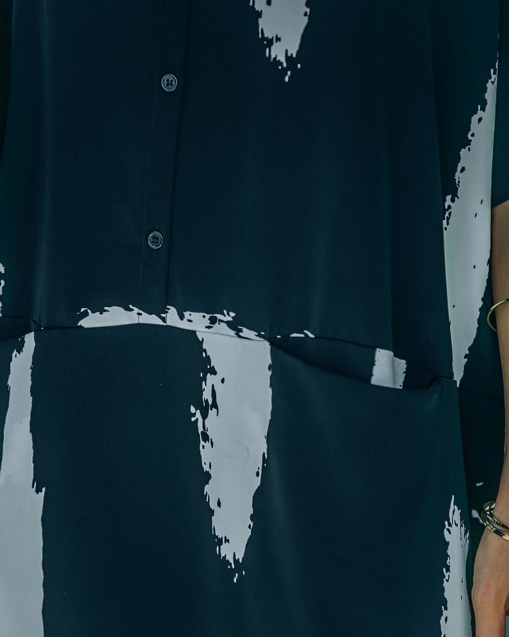 Raelynn Pocketed Button Down Shirt Dress FINAL
