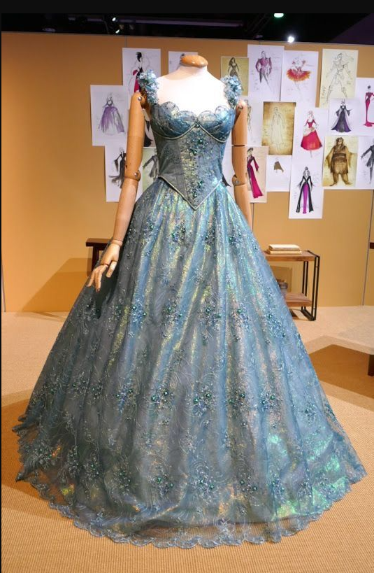 Shiny Blue Sweetheart Neck Satin Tulle Beaded Ball Gown Princess Quinceanera Dress - View 2 | FashionDia