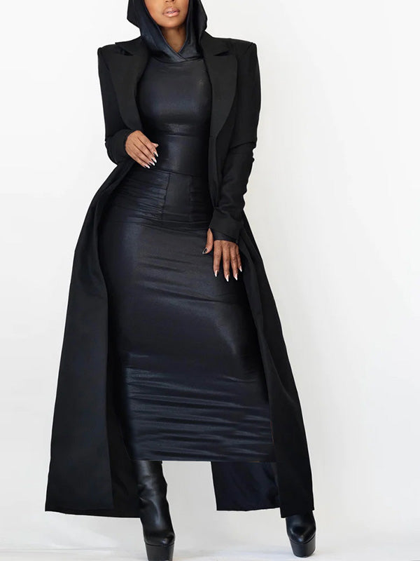 Hoodie Bodycon Dress - Fashionpara