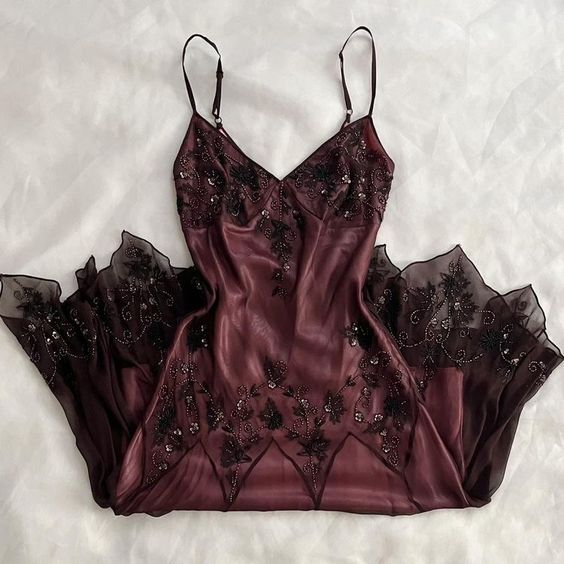 Vintage Straps Beaded A Line Prom Dress Birthday Evening Dress