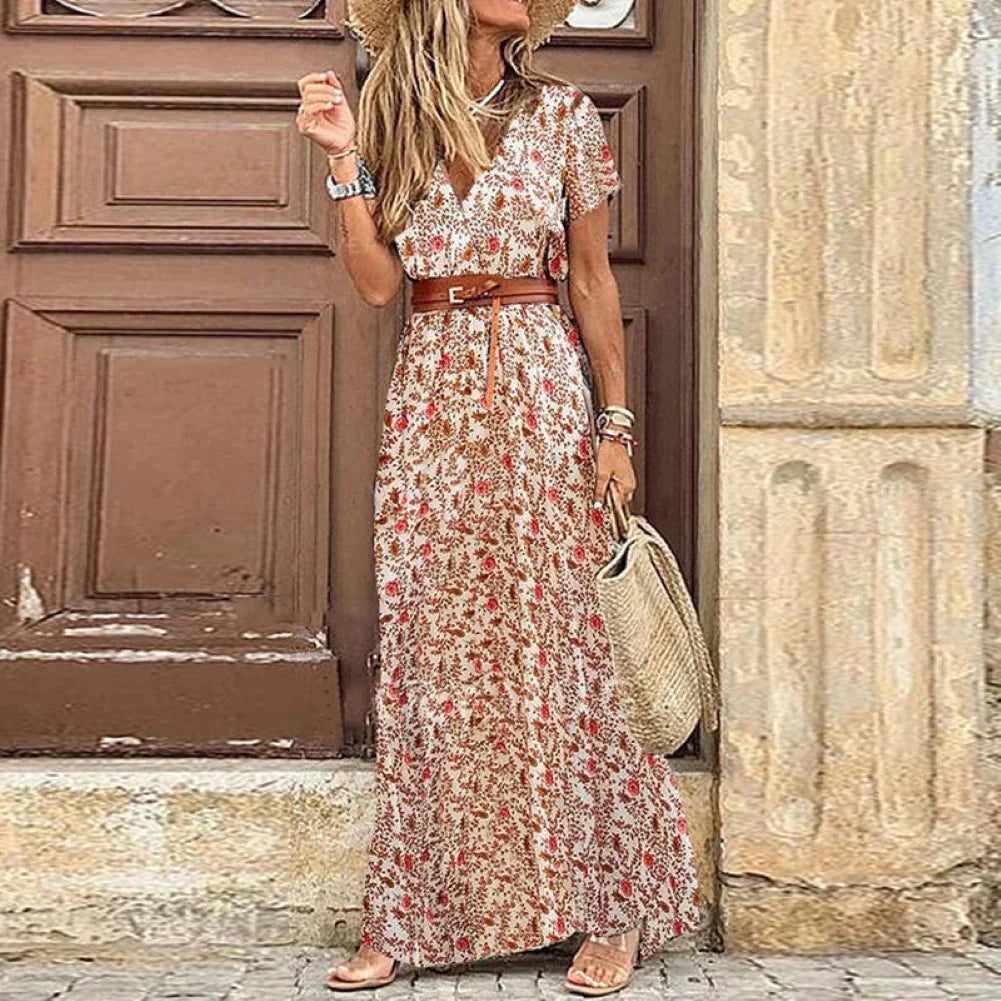 Olvido Casual and Stylish Summer Dress for Women Office and Evening