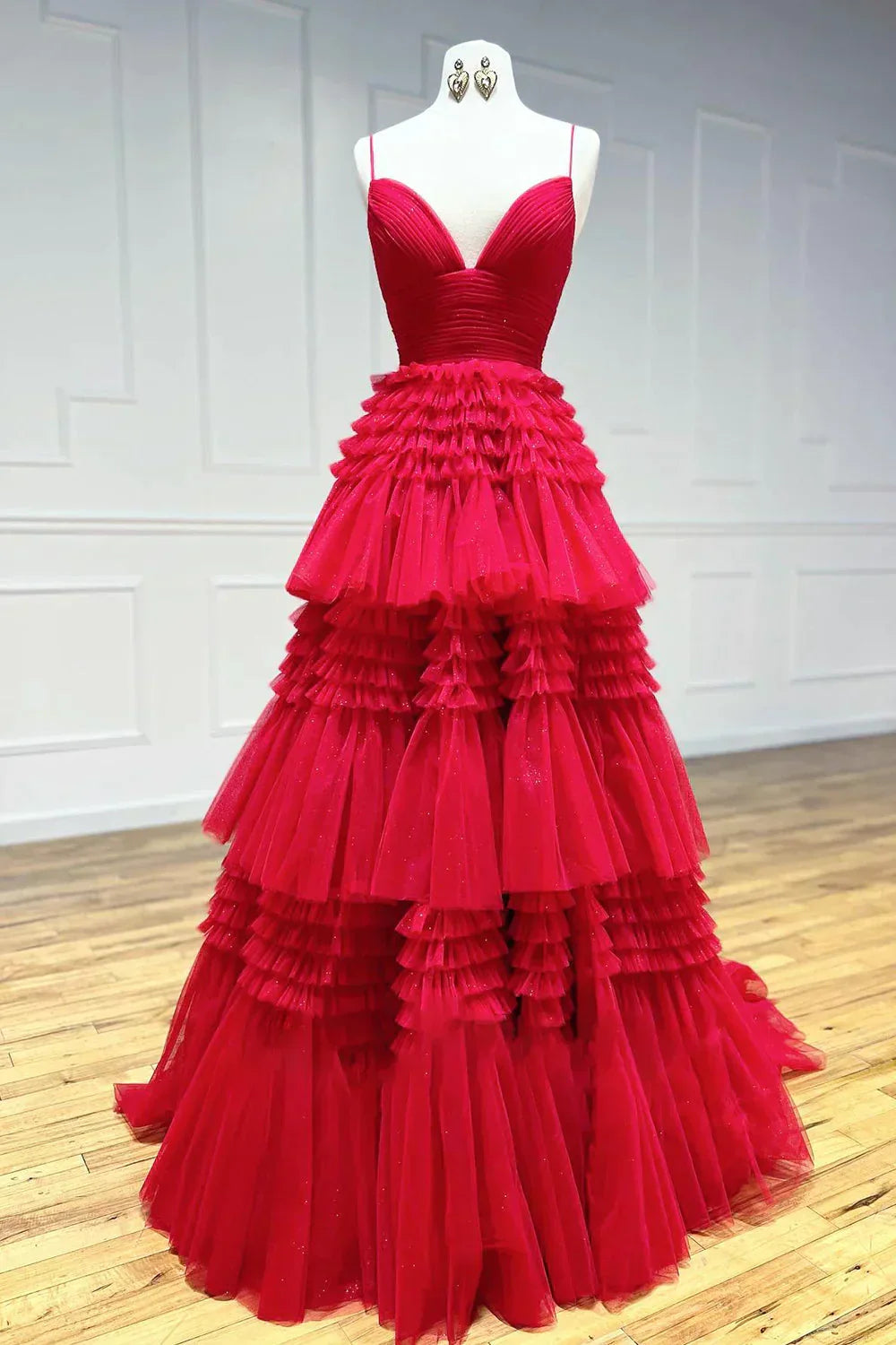 Sexy Daffodil A-Line Doric Sweetheart Long Prom Dress