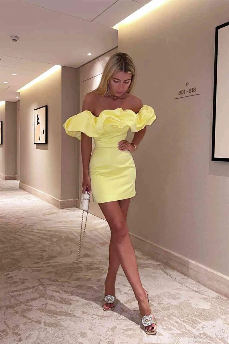 Mini Dress Party Dresses for Women Homecoming Dresses SYH2 by vivymakudress