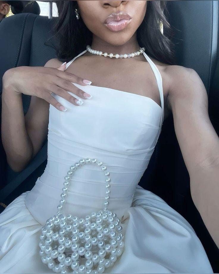 Fashion Halter White Satin A Line Short Prom Dress Formal Homecoming Dress Birthday Outfits