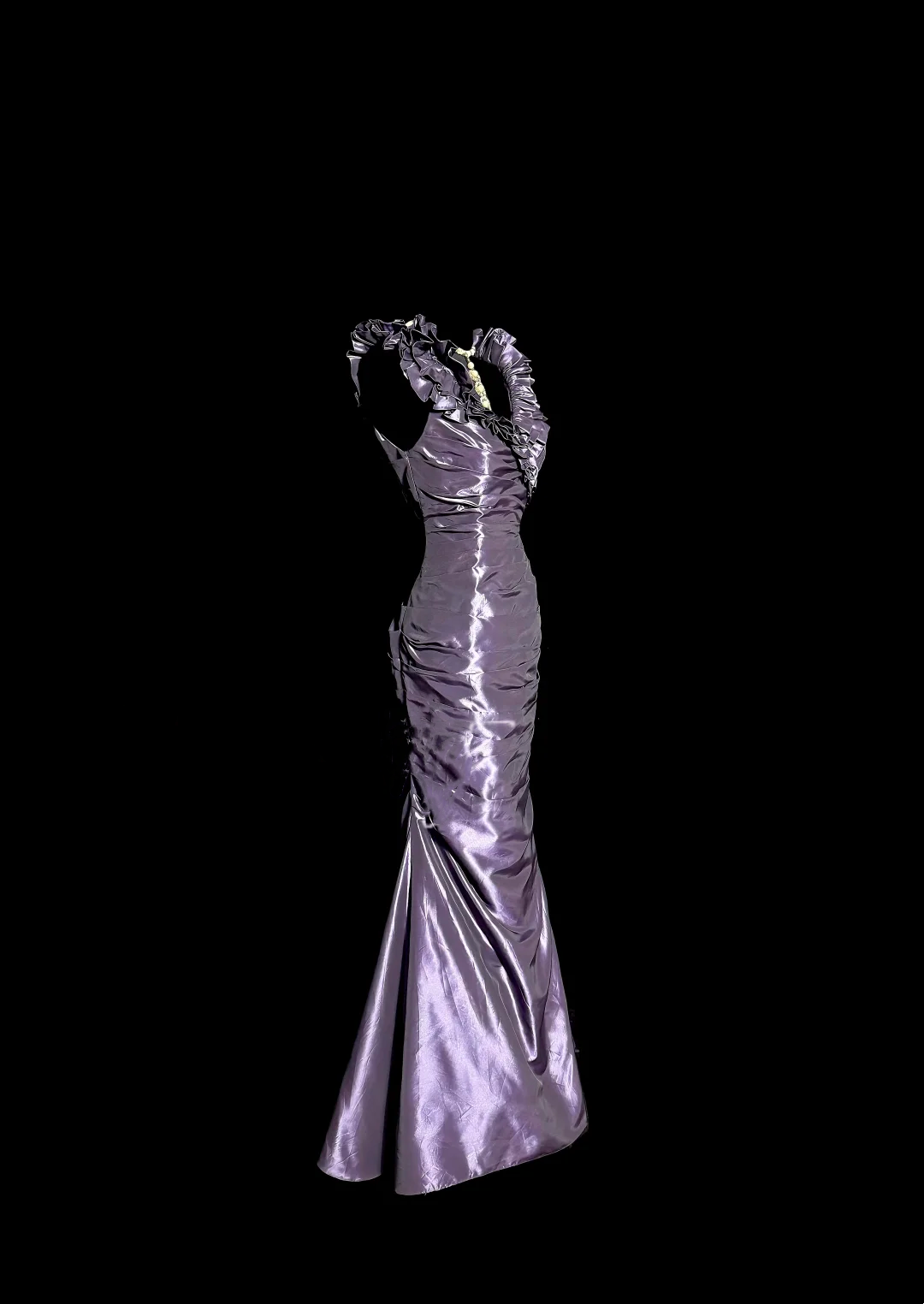 V-Neck Elegant Purple Long Prom Dress Formal Party Dress Evening Dress