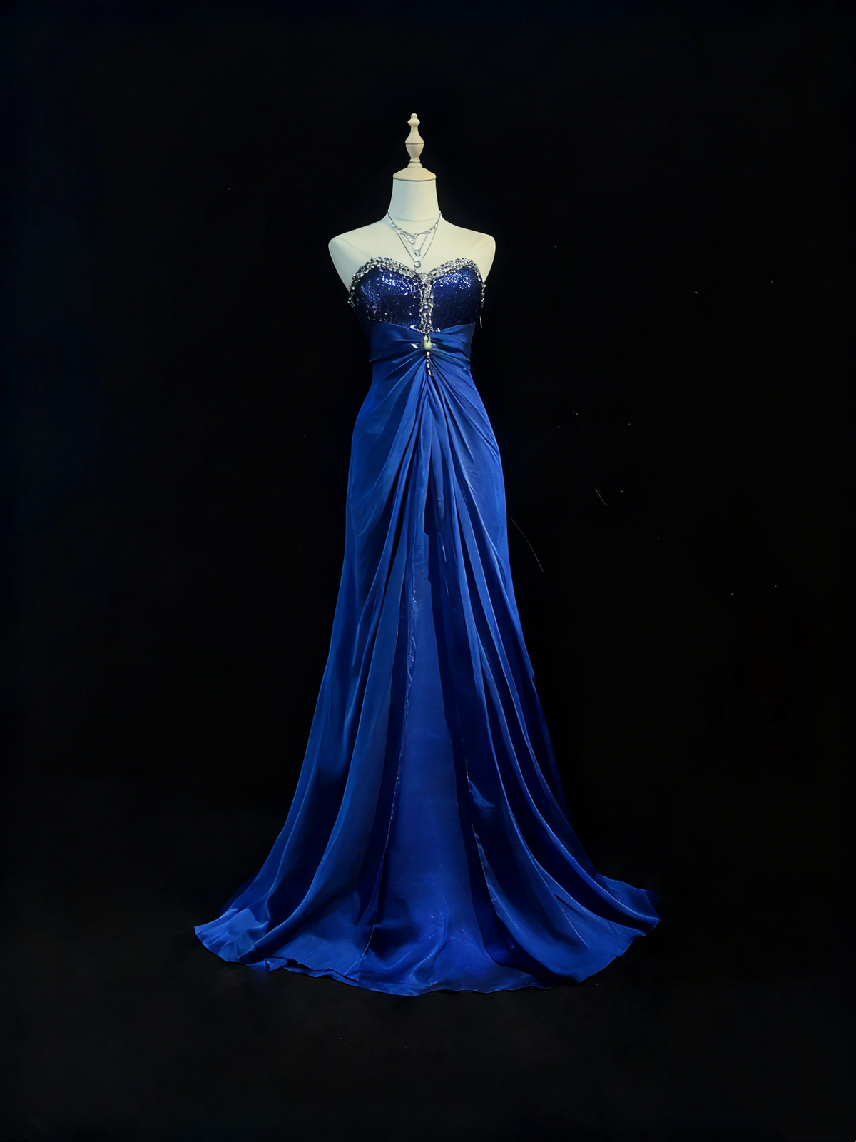 Sweetheart Mermaid Prom Dress Beaded Evening Dress Formal Party Dress
