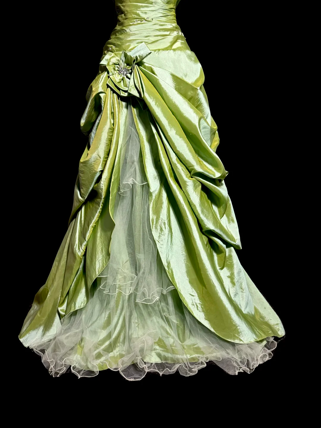 Sweetheart Green Ball Gown Prom Dress Princess Birthday Dress