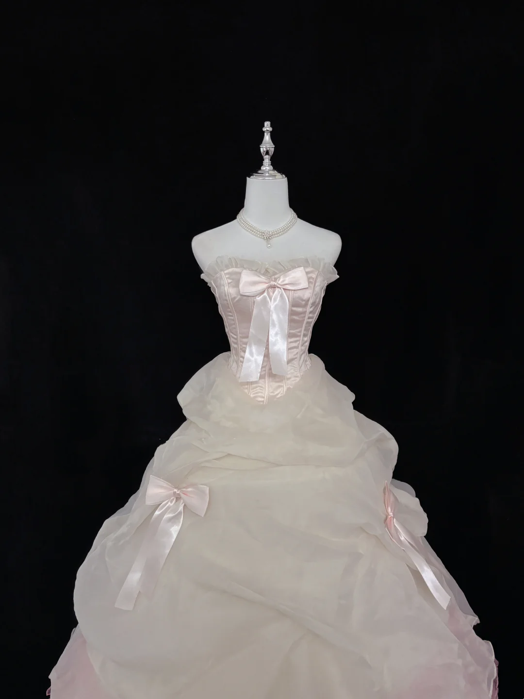 Cute Sweet 16 Birthday Dress Quinceanera Dresses With Bow Princess Dress