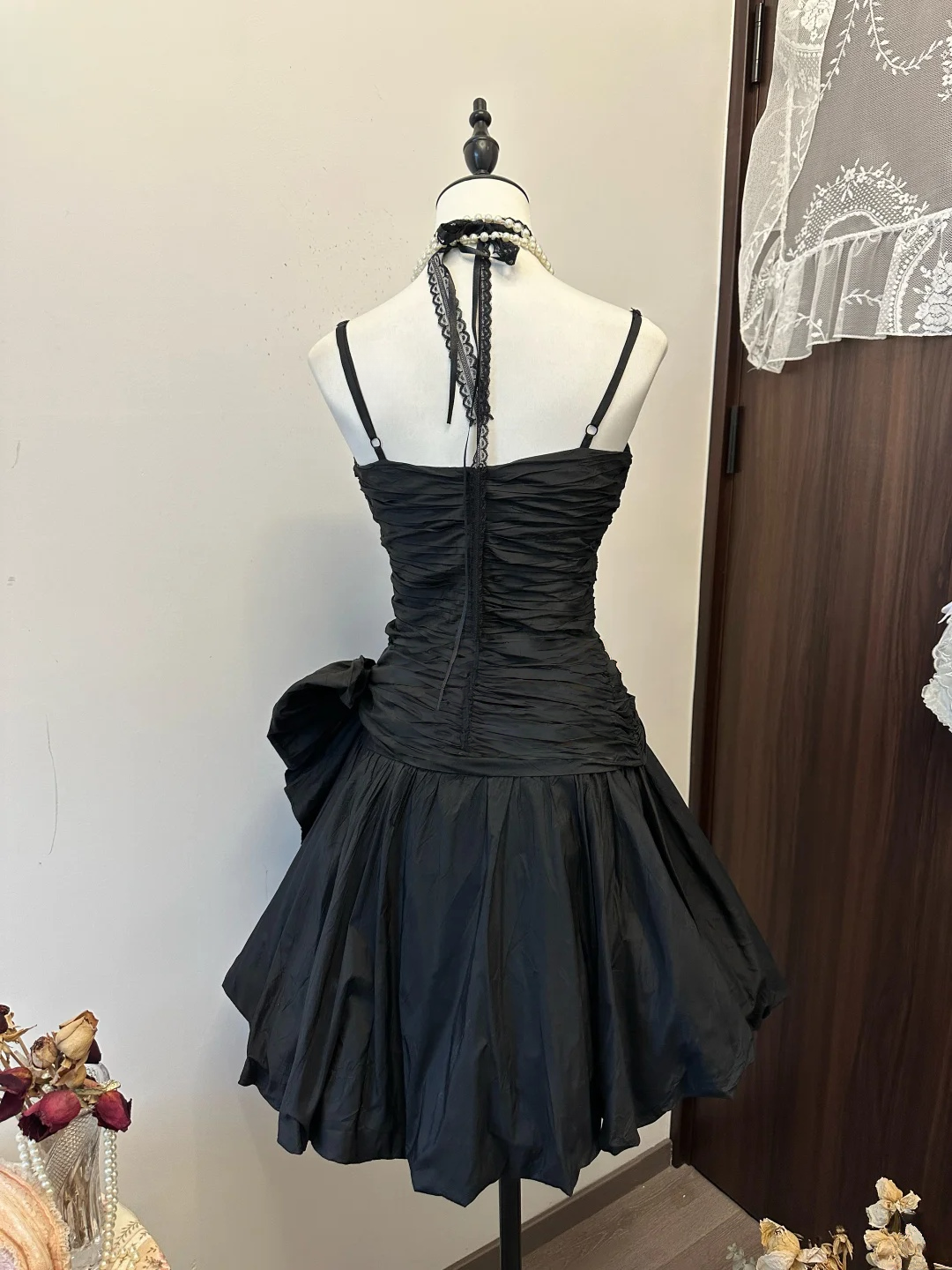 A-Line Black Short Prom Dress Formal Party Dress Homecoming Dress
