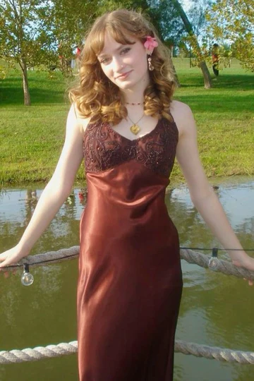 Burgundy Beads Sheath Long Prom Dress Satin Evening Dress
