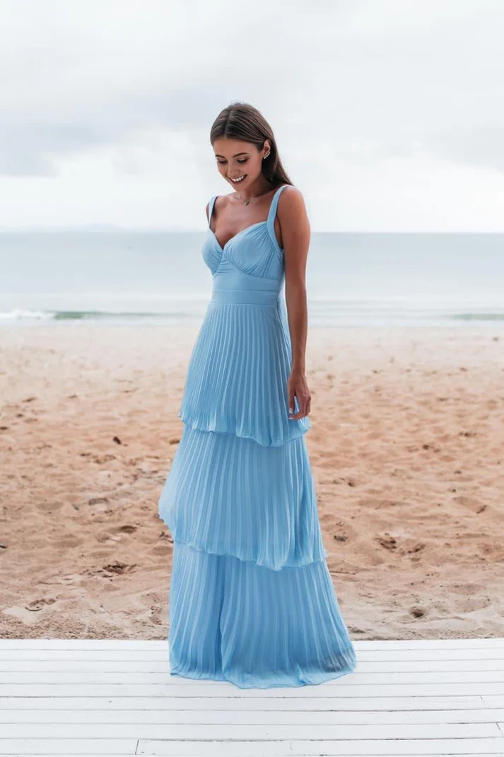 Charming Blue Prom Dress Long Evening Dress Y6363 - View 4 | VelvetHem