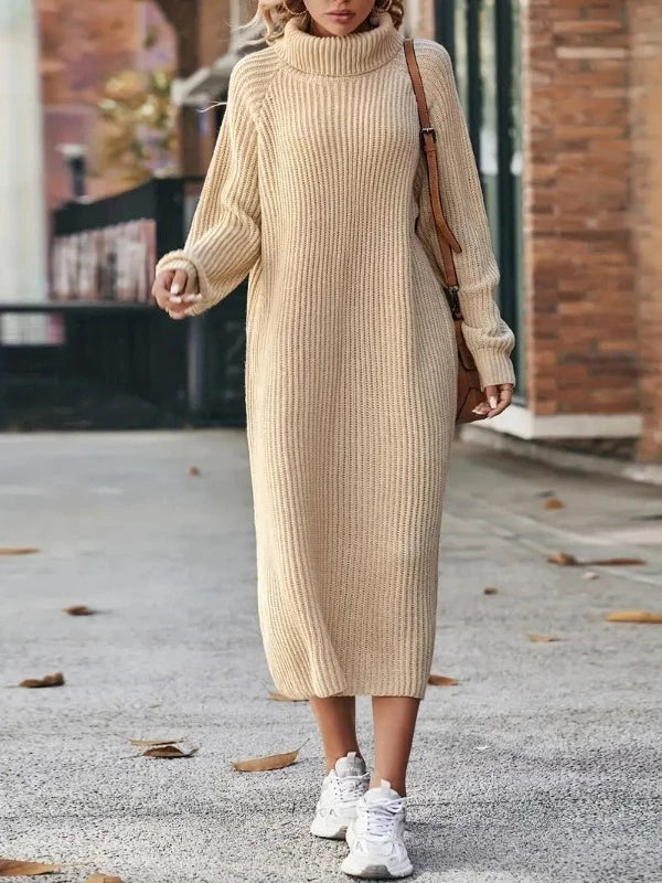 Petronia Knitted Sweater Dress for Women Refined Casual Wear