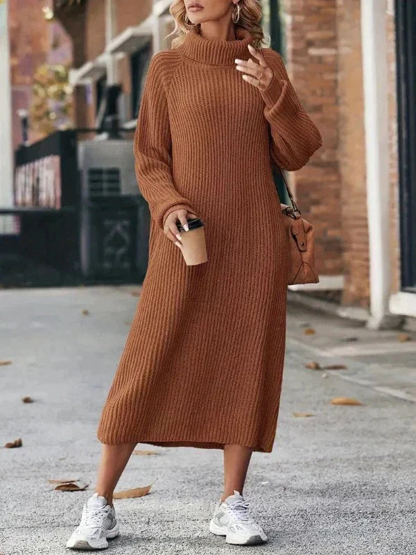 Petronia Knitted Sweater Dress for Women Refined Casual Wear