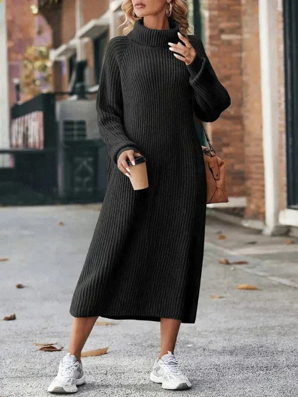 Petronia Knitted Sweater Dress for Women Refined Casual Wear