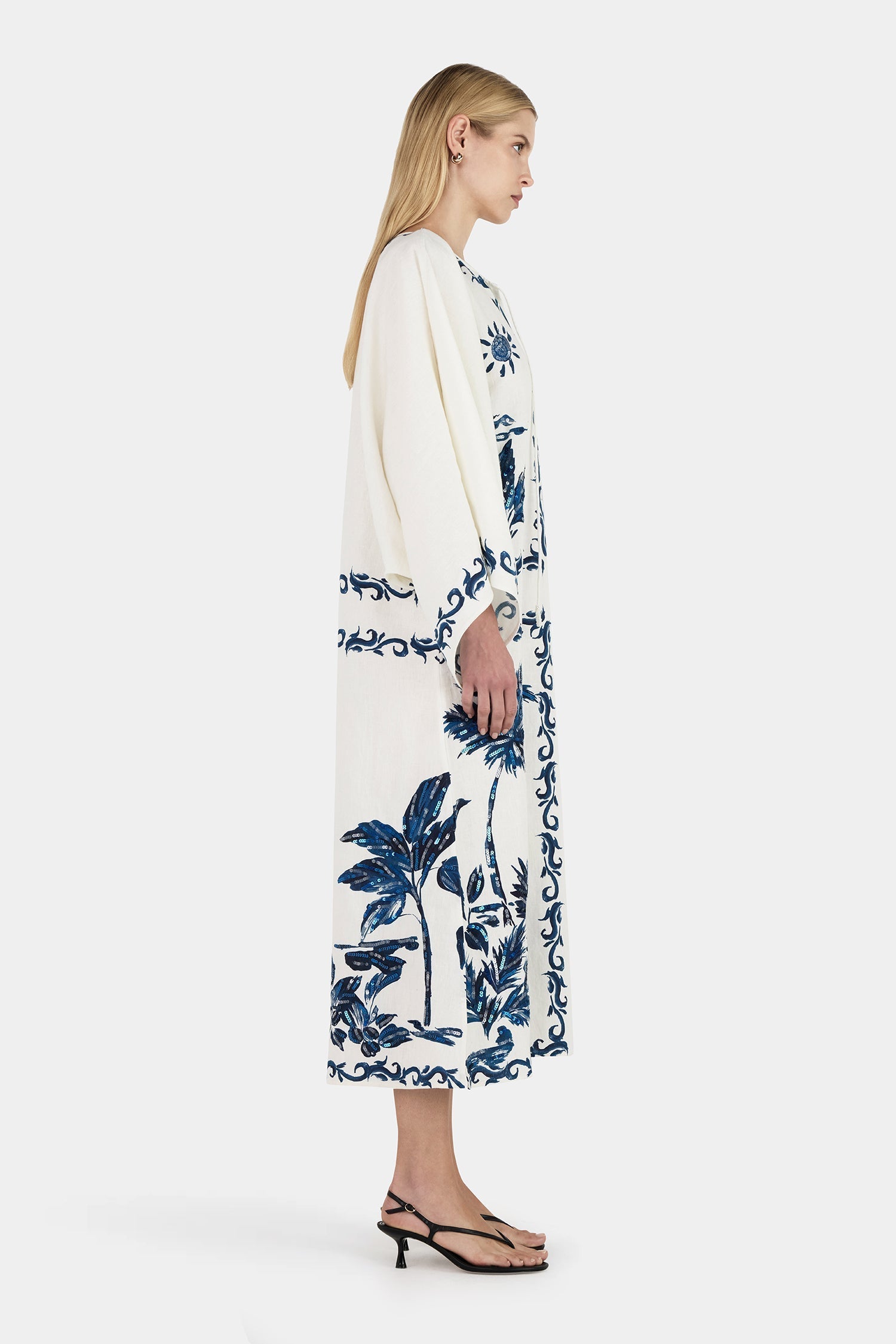 Liliana Boutique Blue Hawaiian Maxi Dress Collection