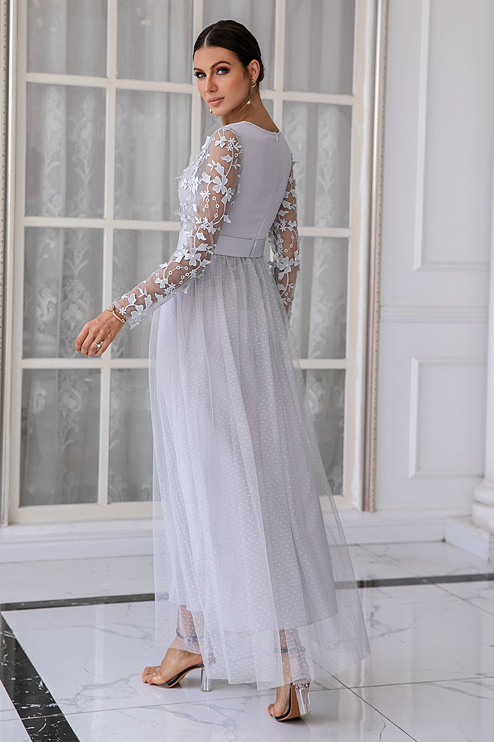 Long Sleeve Mother Dress