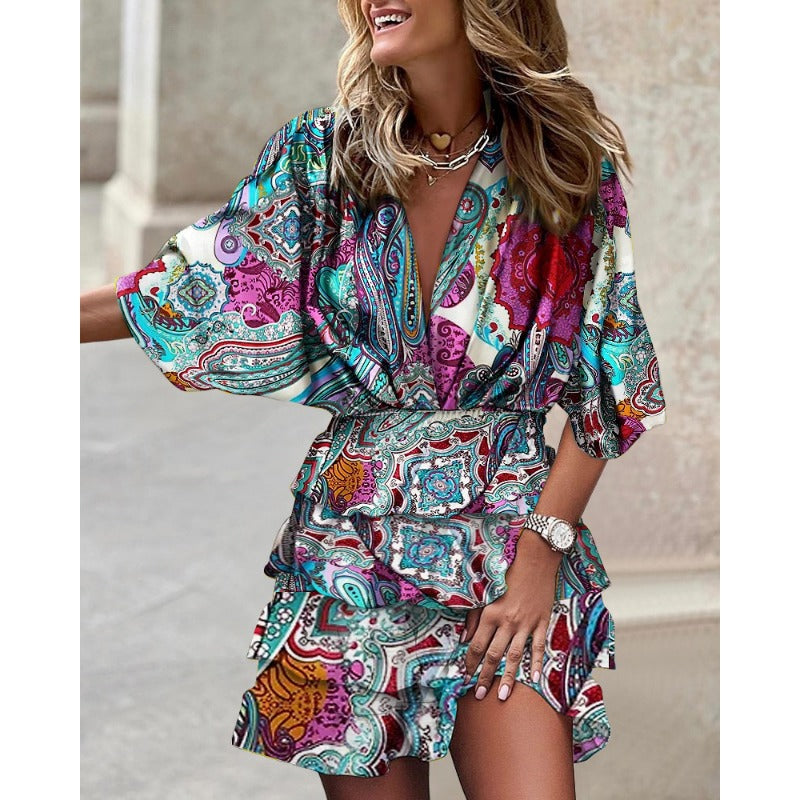 Ginevra Timeless Floral Summer Dress Designer Edit