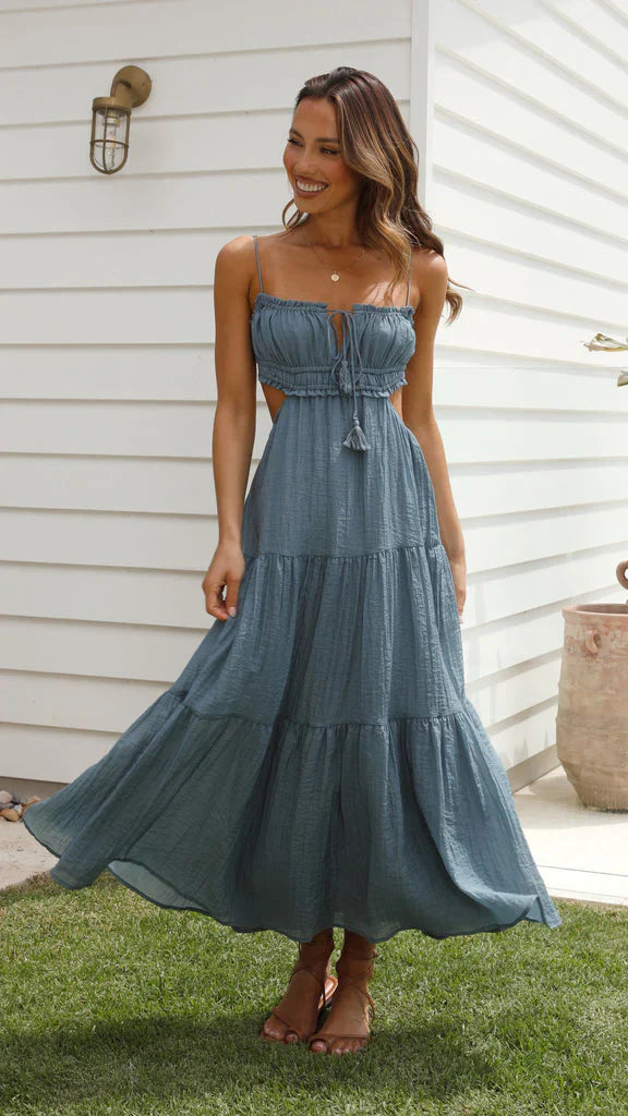 Hana Effortless Mididress Elevated Occasion Wear
