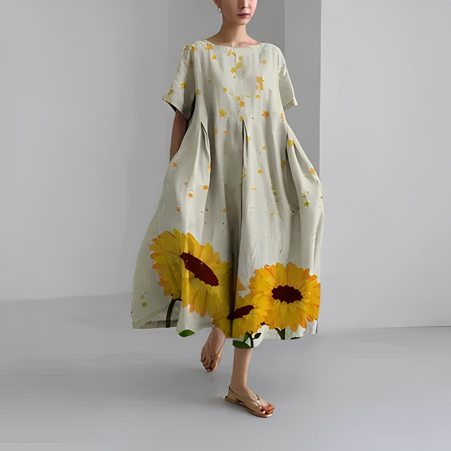 Victoria Printed Dress For Contemporary Dress for Modern Casual Wear