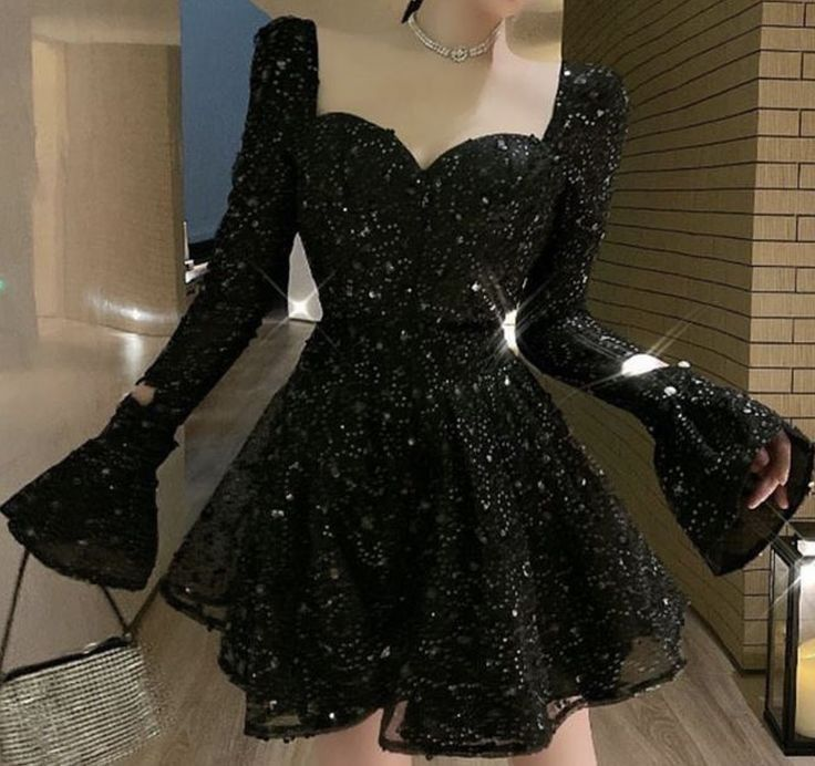 Pretty Black Sweetheart Neck A Line Short party Dress Formal Graduation Homecoming Dress D280