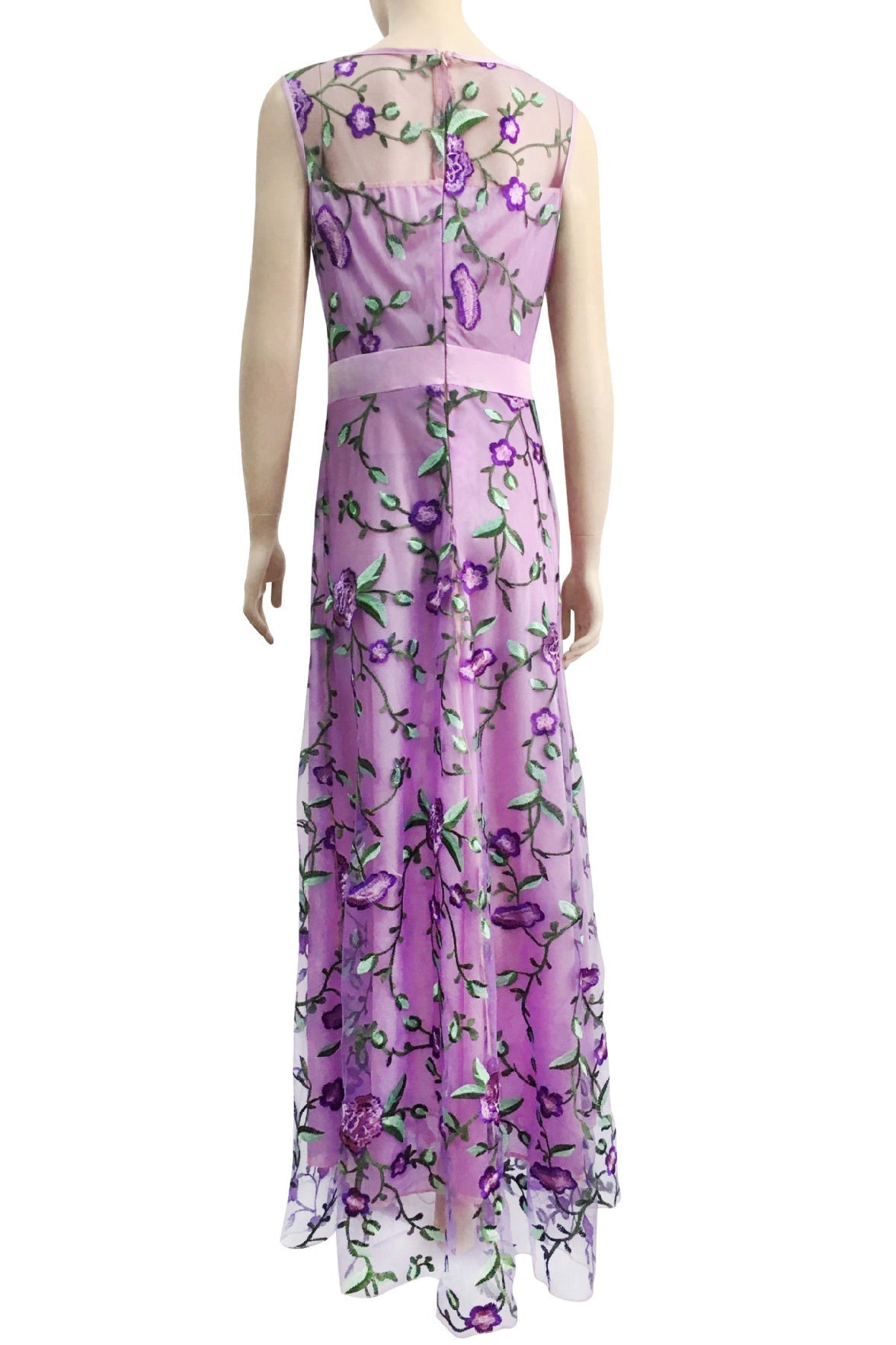 Long Sleeveless A-Line Prom Dress Evening Gown - Fashionpara