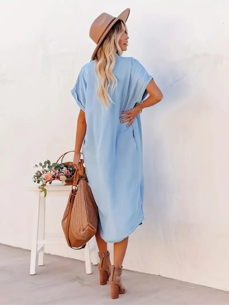 Serena Elevated Casual Dress for Women Everyday Luxe Edit