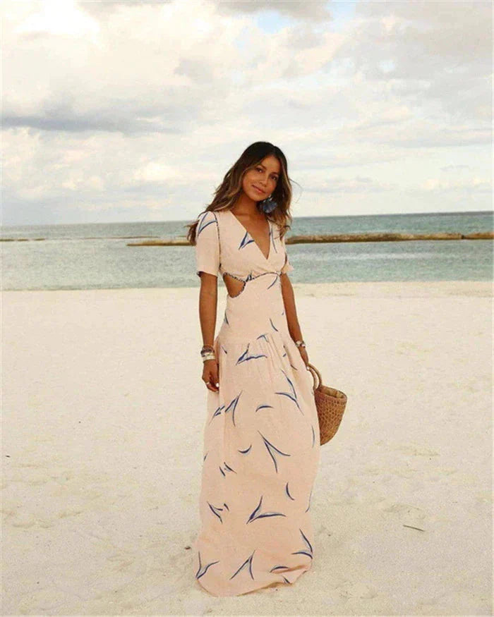 Nuria Chic Maxi Dress for Women Premium Wardrobe Essential