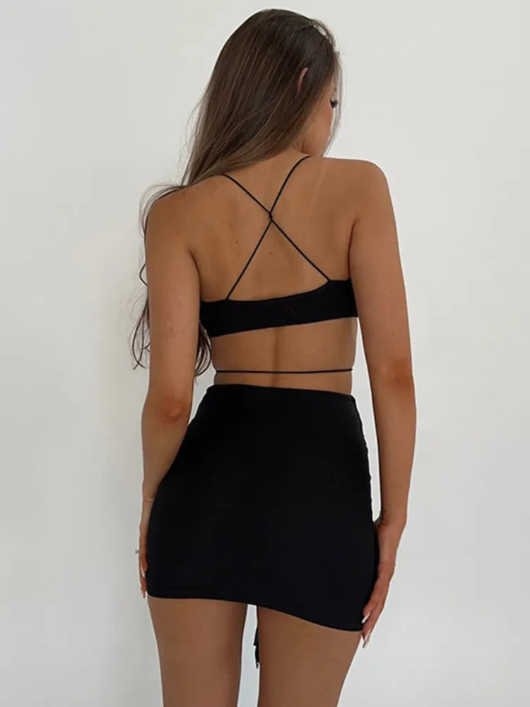 Summer Holiday Vestido Bodycon Dress Cut Out Robe