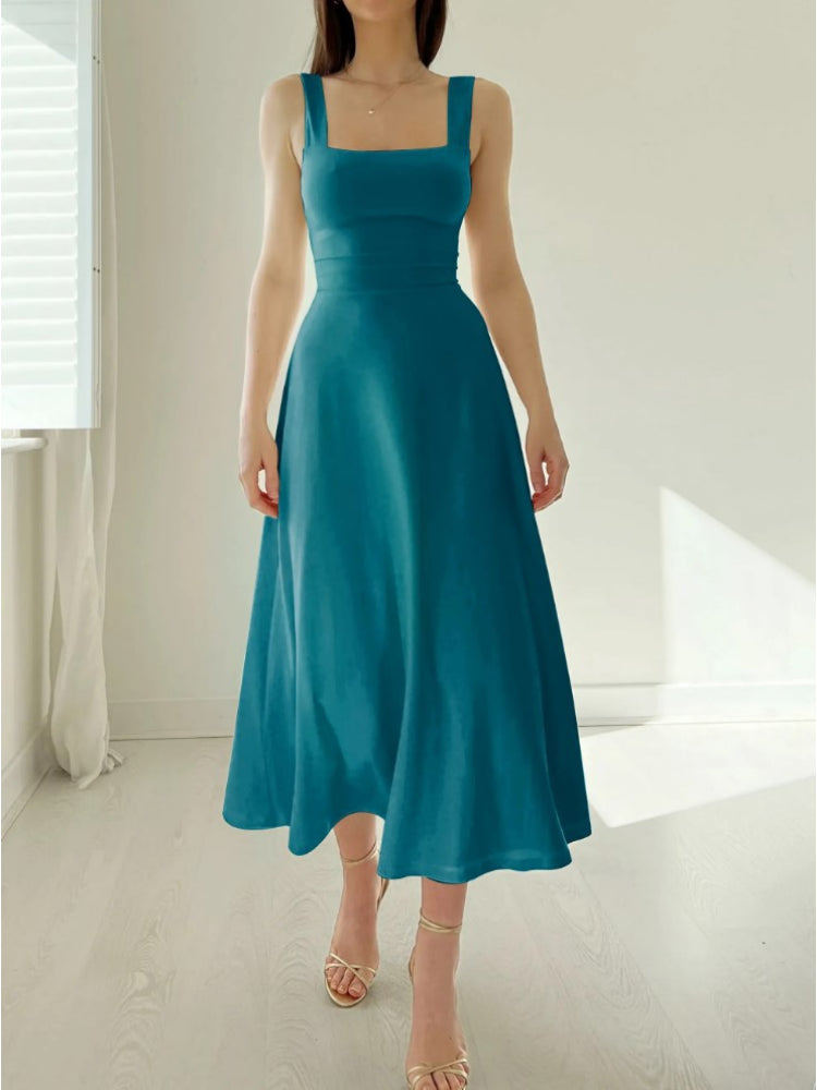 Gumersinda Slim-cut Summer Mini Dress for Women Everyday Fashion Pick