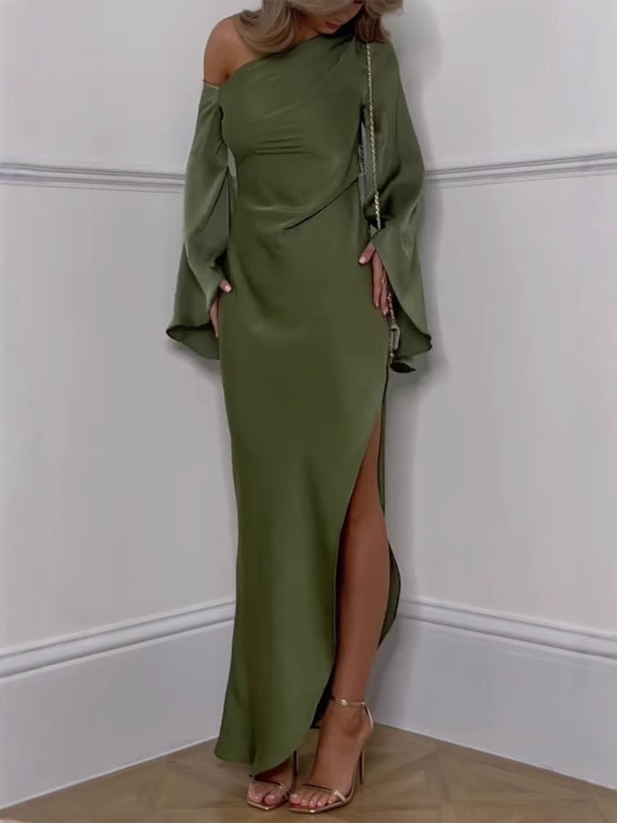 Enya One - Shoulder Maxi Dress