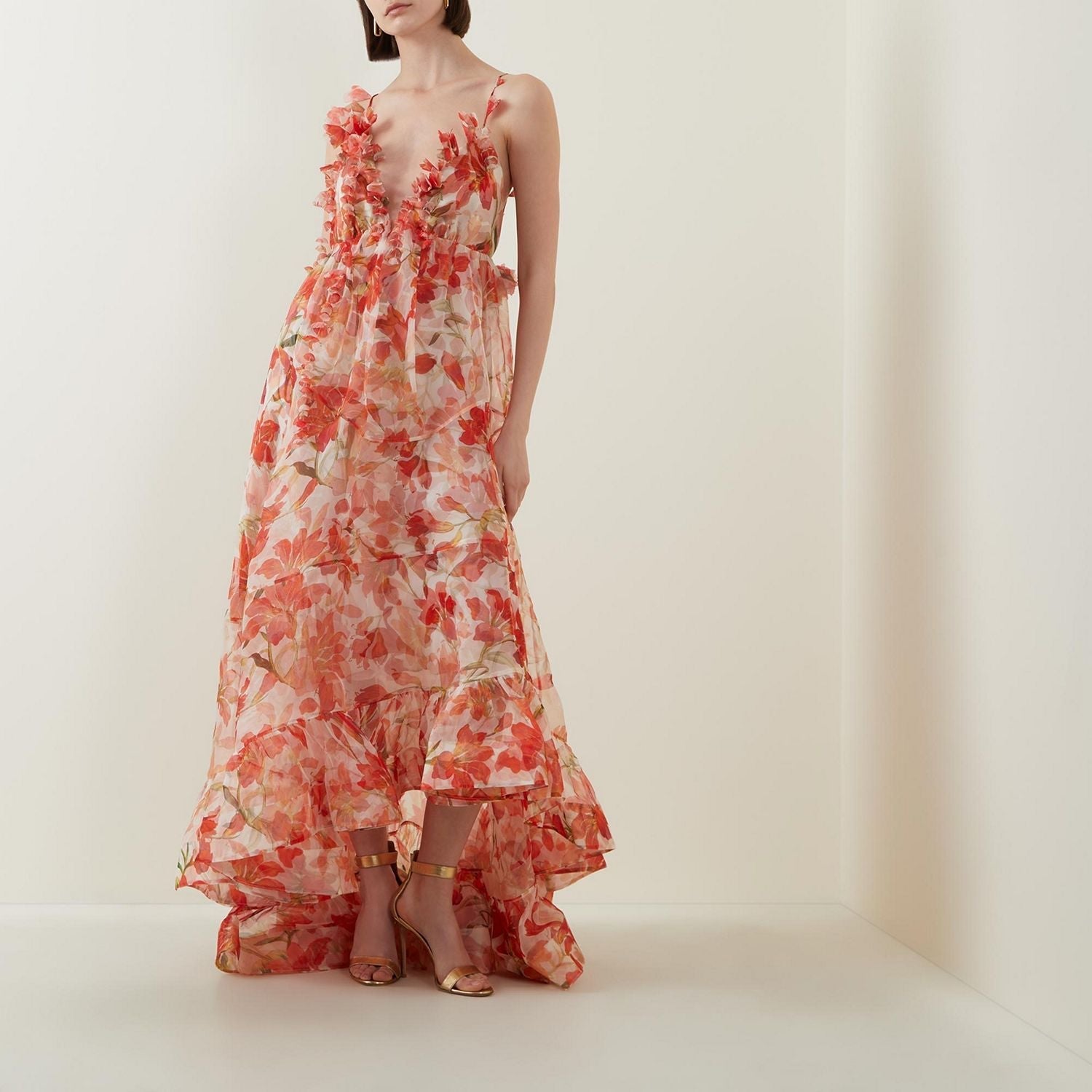 Shimmering Sequin Open Back Prom Dress - Fashionpara