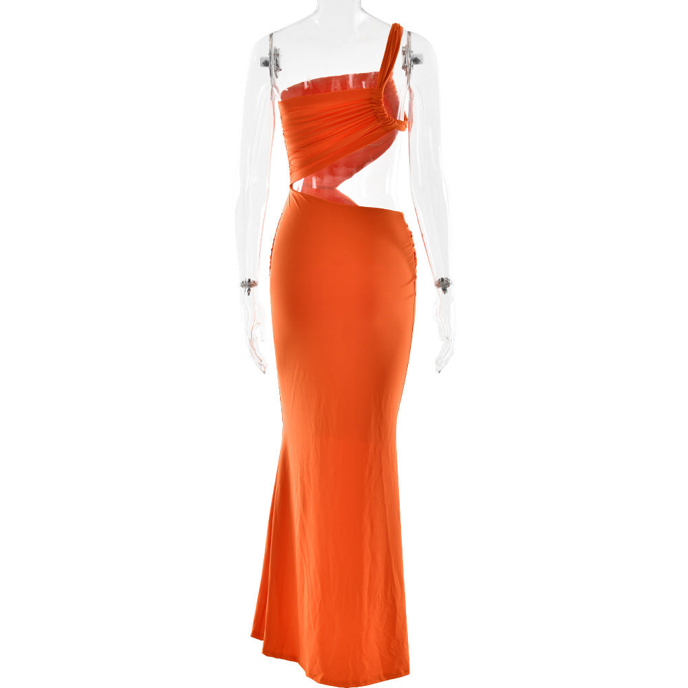 Pathy Maxi Dress Orange
